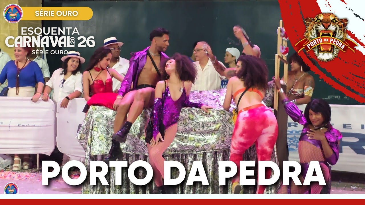 PORTO DA PEDRA 2026 | ESQUENTA CARNAVAL (MINI DESFILE) SÉRIE OURO COMPLETO NA CIDADE DO SAMBA