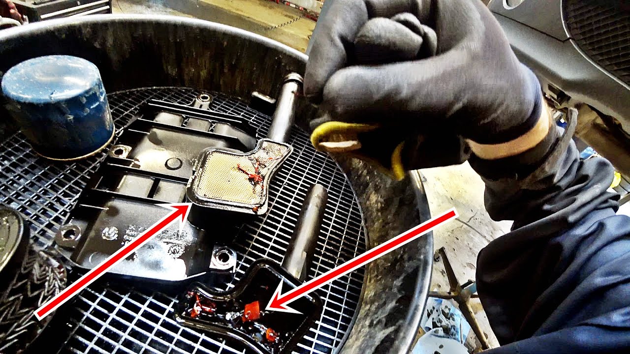 BMW E87 со стучащим мотором. Снял поддон, а там такое..