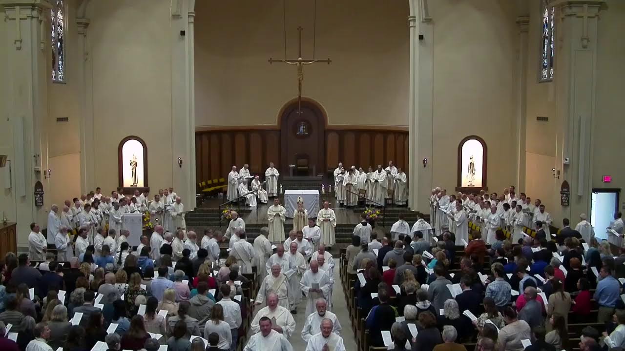Live: Chrism Mass from Saint Mary Cathedral