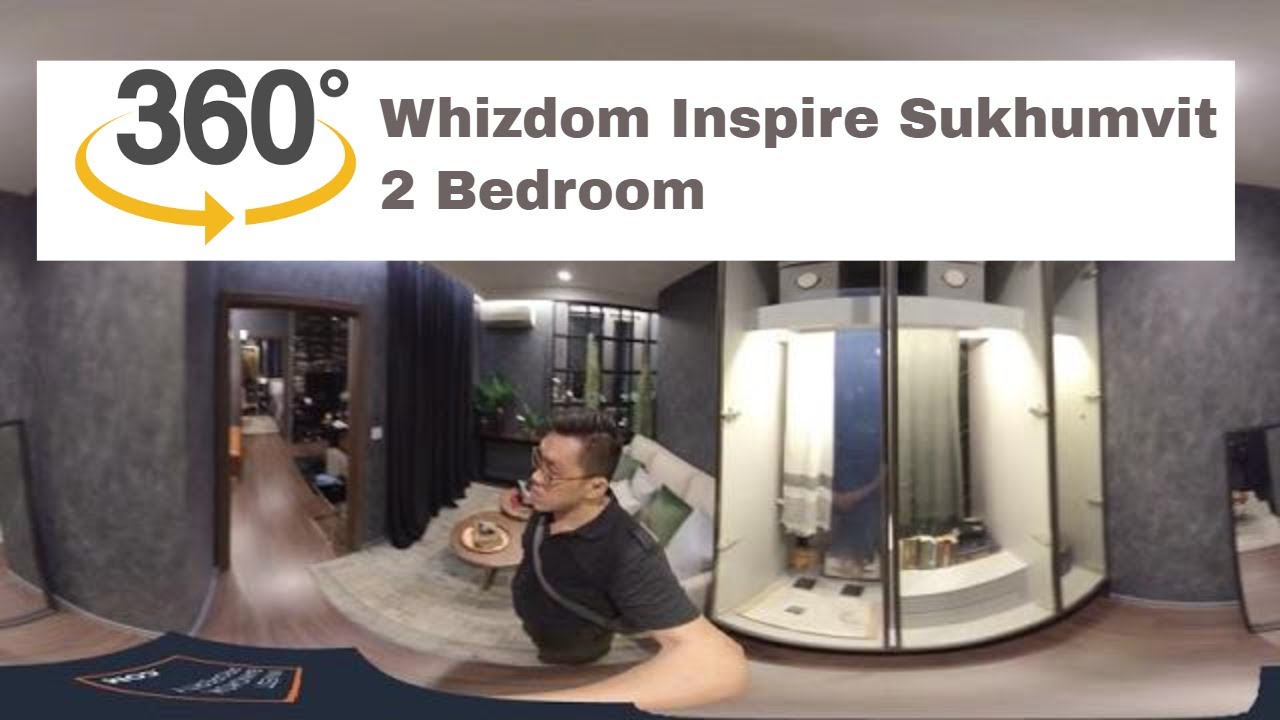 Whizdom Inspire Sukhumvit 2 Bedroom | 360 Virtual Tour