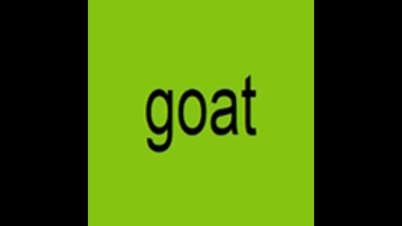 CARMAS - GOAT (Lyric Video)