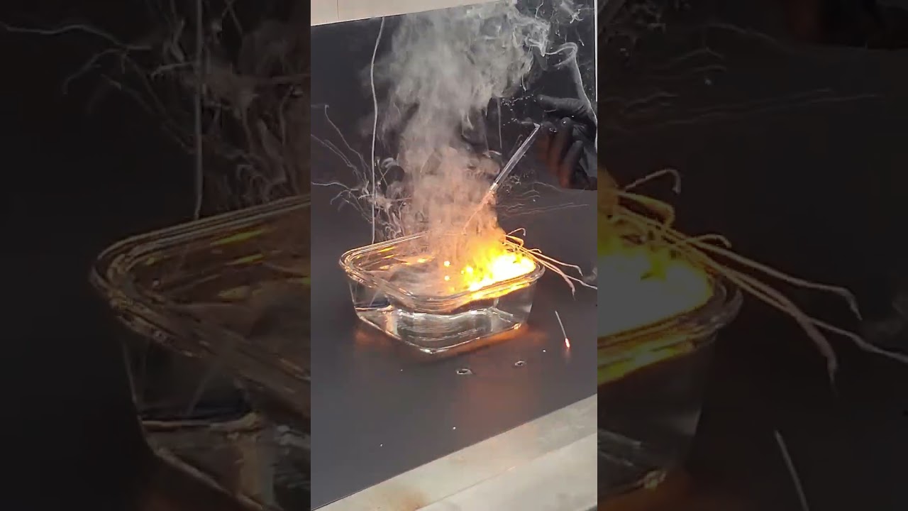 Sodium and potassium vs water