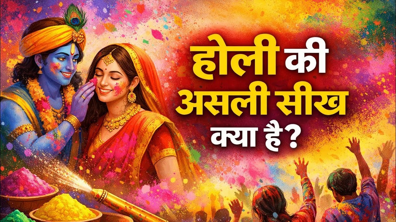 🛑 होली की असली सीख क्या है? | #divya sutra x #happy holi 2026