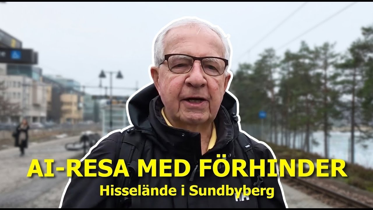 AI-RESA MED FÖRHINDER - Hisselände i Sundbyberg