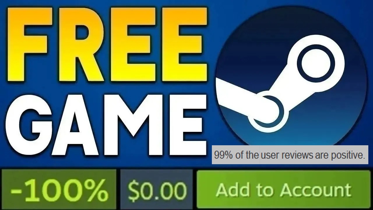 БЕСПЛАТНАЯ игра для ПК в Steam &mdash; 99% ПОЛОЖИТЕЛЬНЫХ ОТЗЫВОВ + еще одна БЕСПЛАТНАЯ игра для ПК и ОТ...
