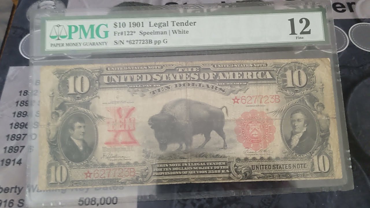 Star Note Sunday Crazy Tough Star Bison Legal Tender