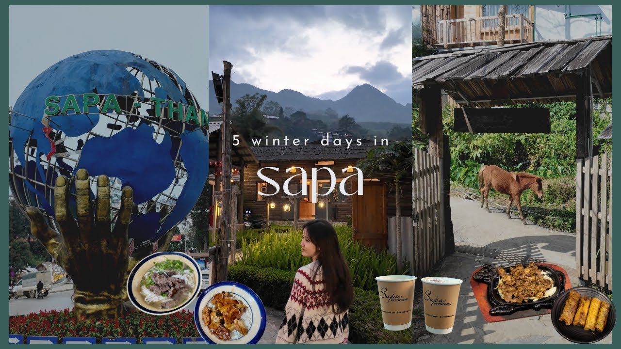 COLD, FOG & MOUNTAINS | [Vlog] 5 Winter Days in Sapa 🇻🇳