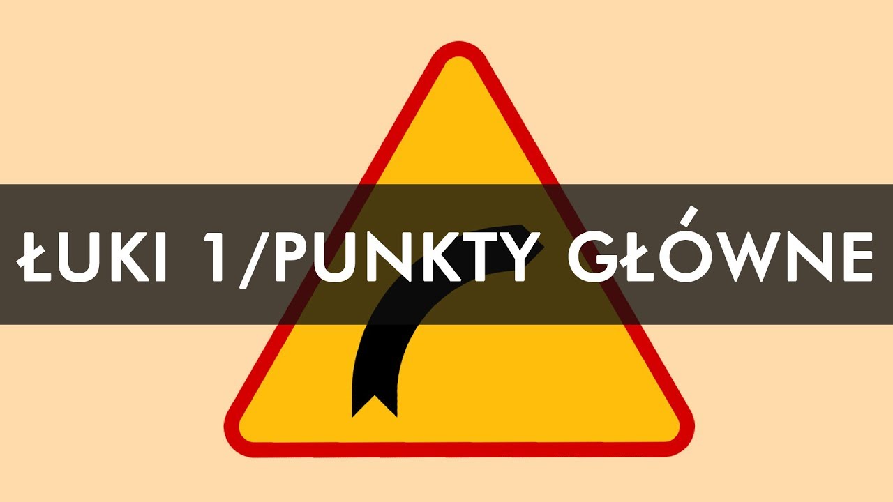 Geodezja - łuki kołowe cz.I Punkty Główne