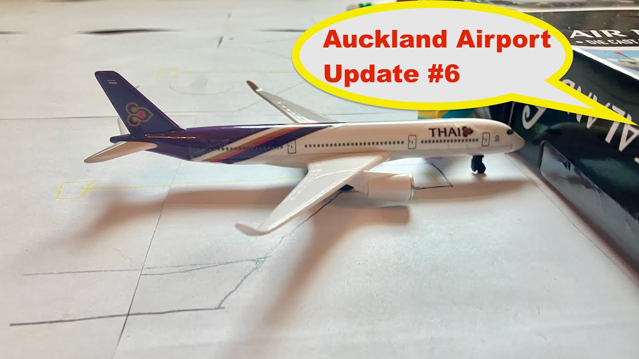 Auckland Airport Update #6 with Daron planes