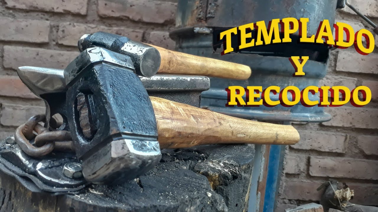 Restauracion de Martillos de FORJA  [ TEMPLADO Y RECOCIDO ]🔥#restauracion