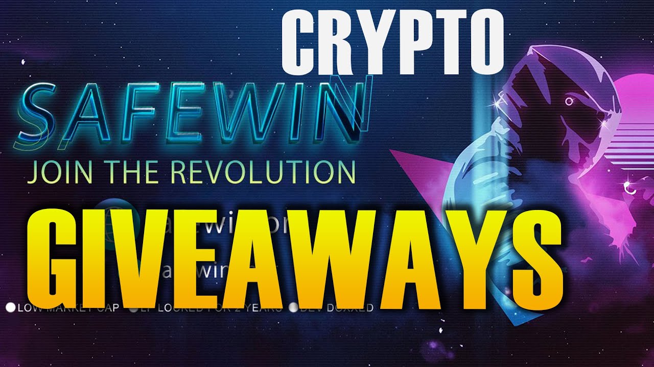 SAFEWIN CRYPTO PROJECT REVIEWS GIVEAWAYS EVERY WEEK!