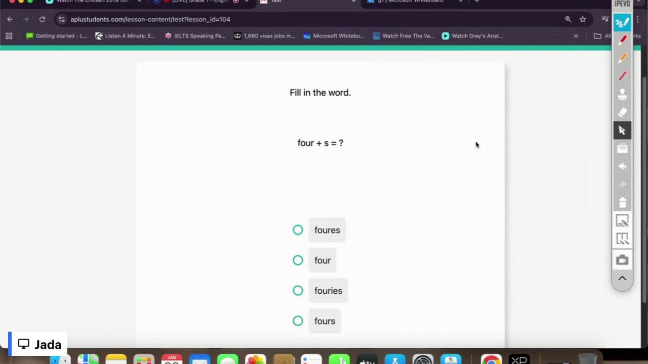 Grade 1 - English: Plural nouns