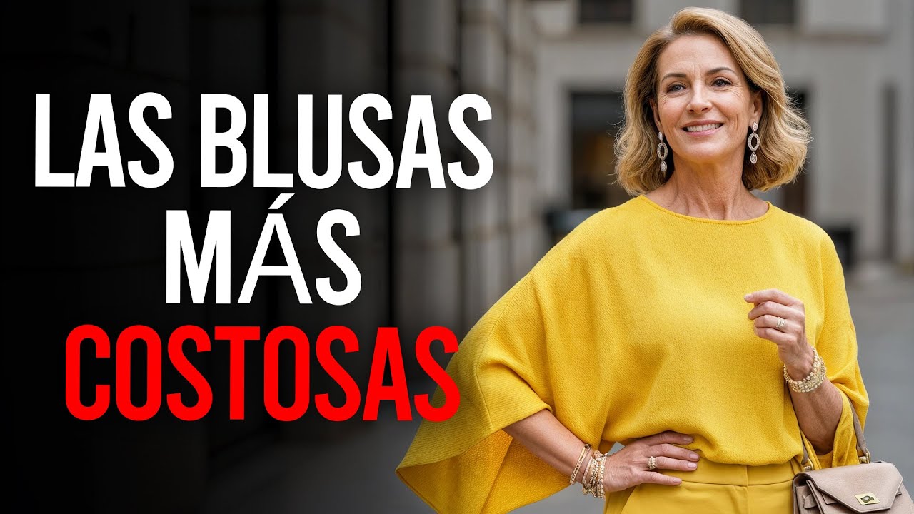 Descubre los 6 Blusas que Desbordan Elegancia y Exclusividad ✨ Lujo Casual