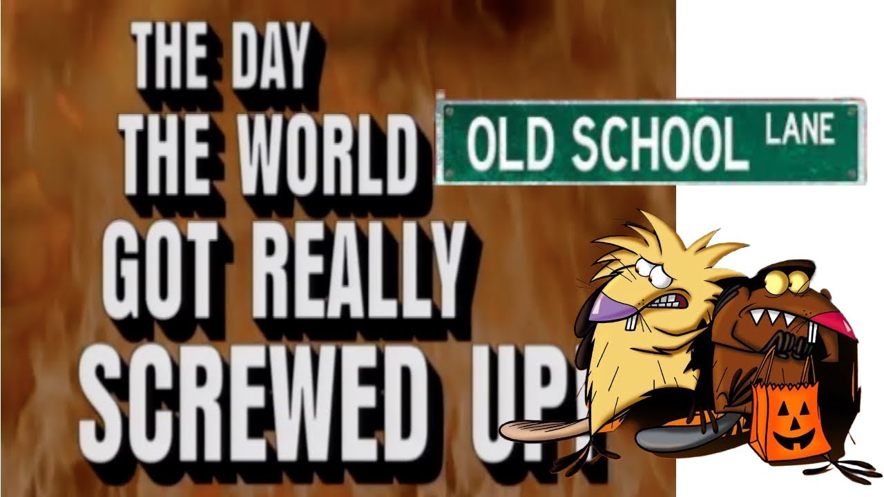 The Angry Beavers Halloween Episode - Old School Lane