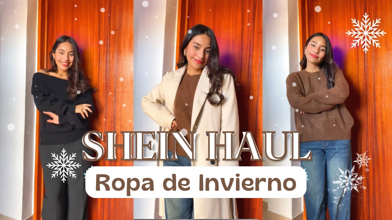 SHEIN HAUL: Ropa de Invierno ❄️⛄️🧣
