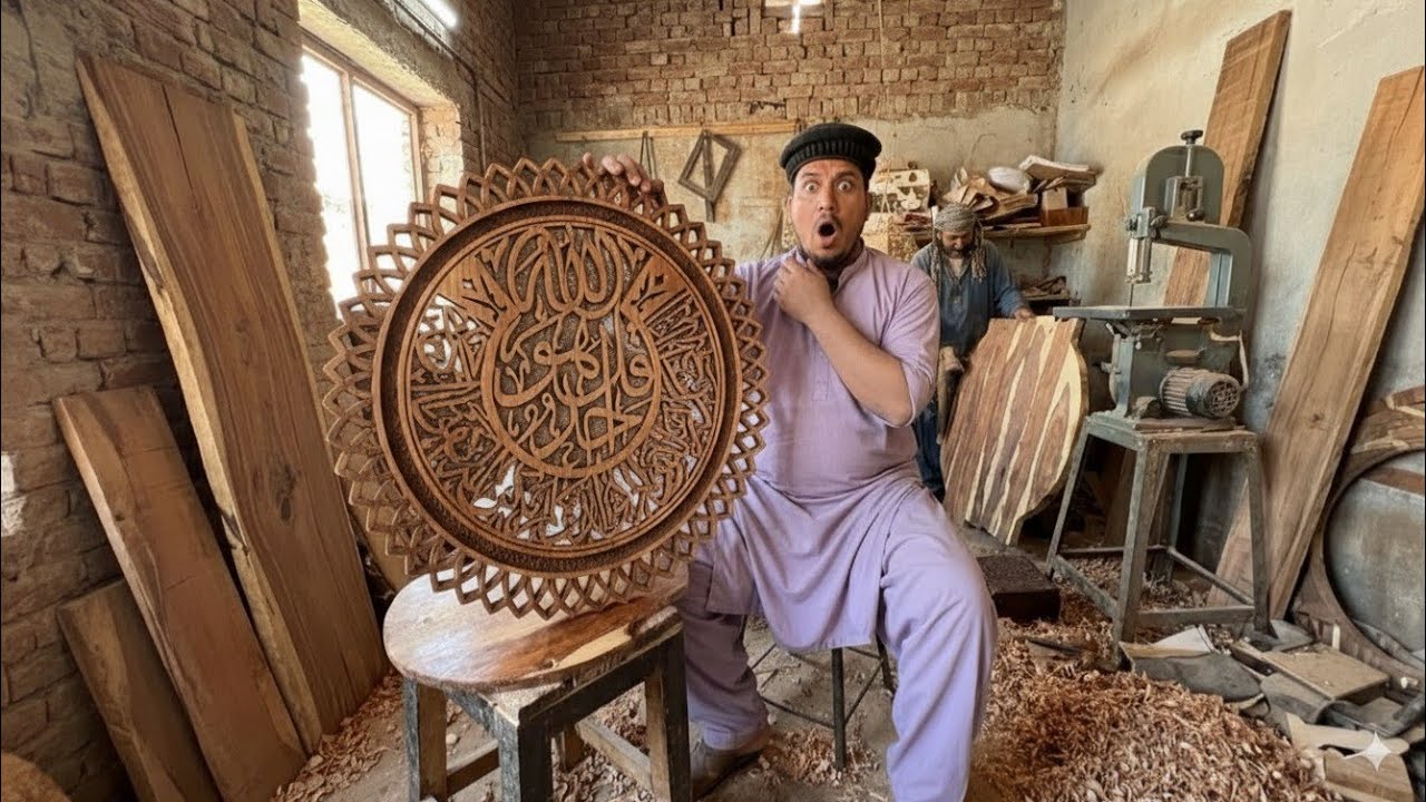 Only Skilled Hands Can Cut Wood Like This😱| Wood Cutting Art Process