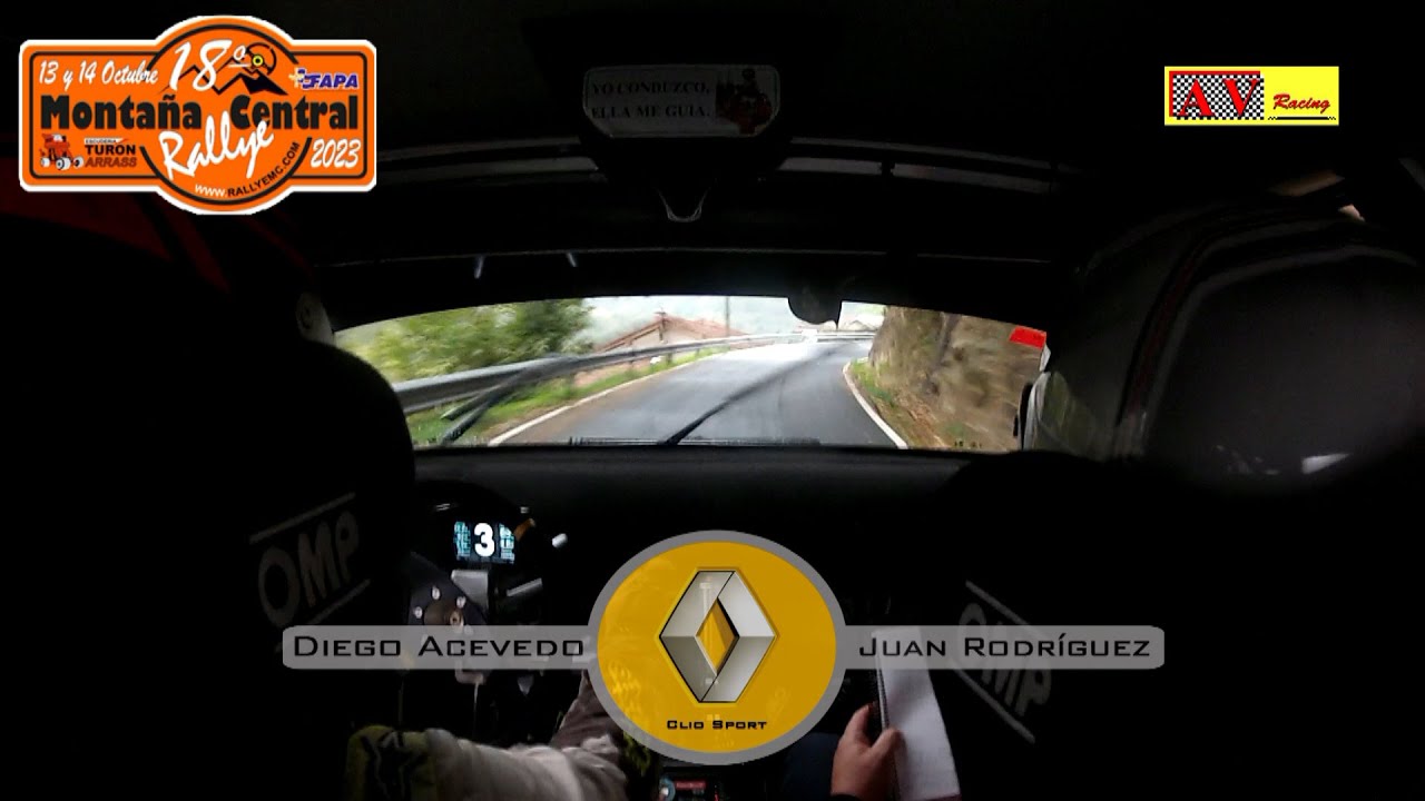On Board Diego Acevedo - Juan M. Rodríguez | TC-2 Urbiés 1 | Rallye Montaña Central 2023