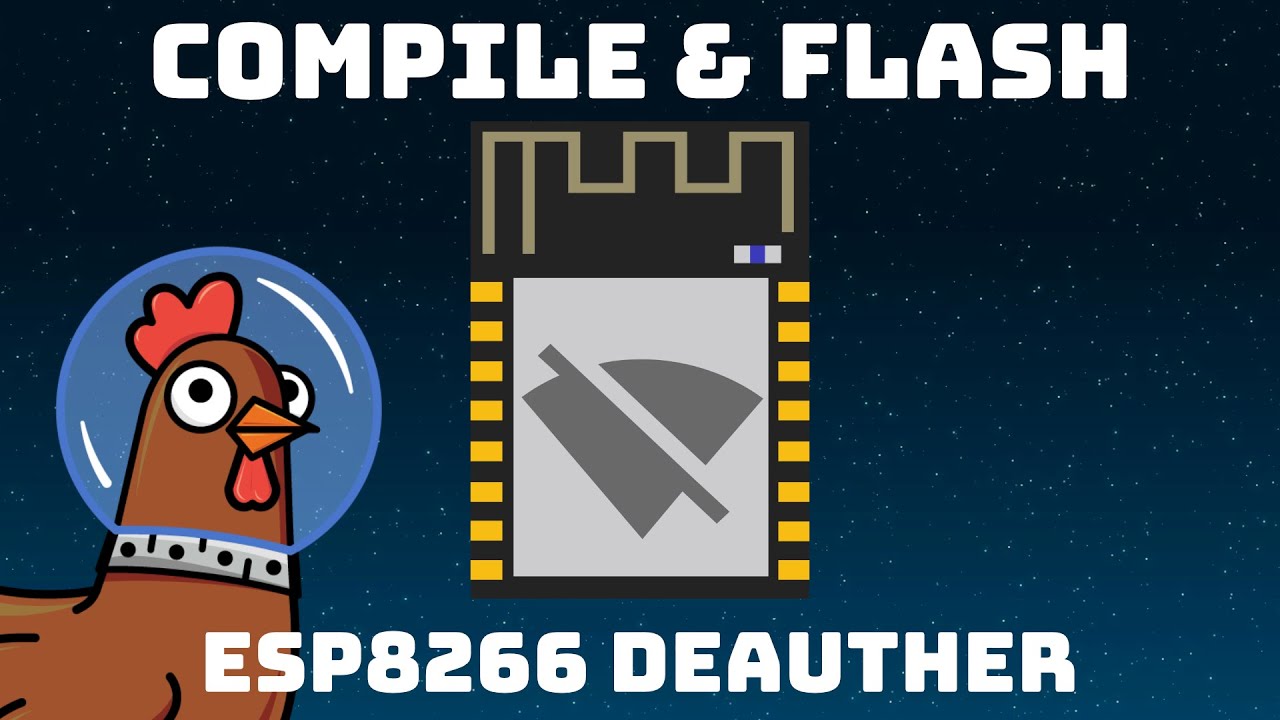 Установка ESP8266 Deauther с помощью Arduino IDE
