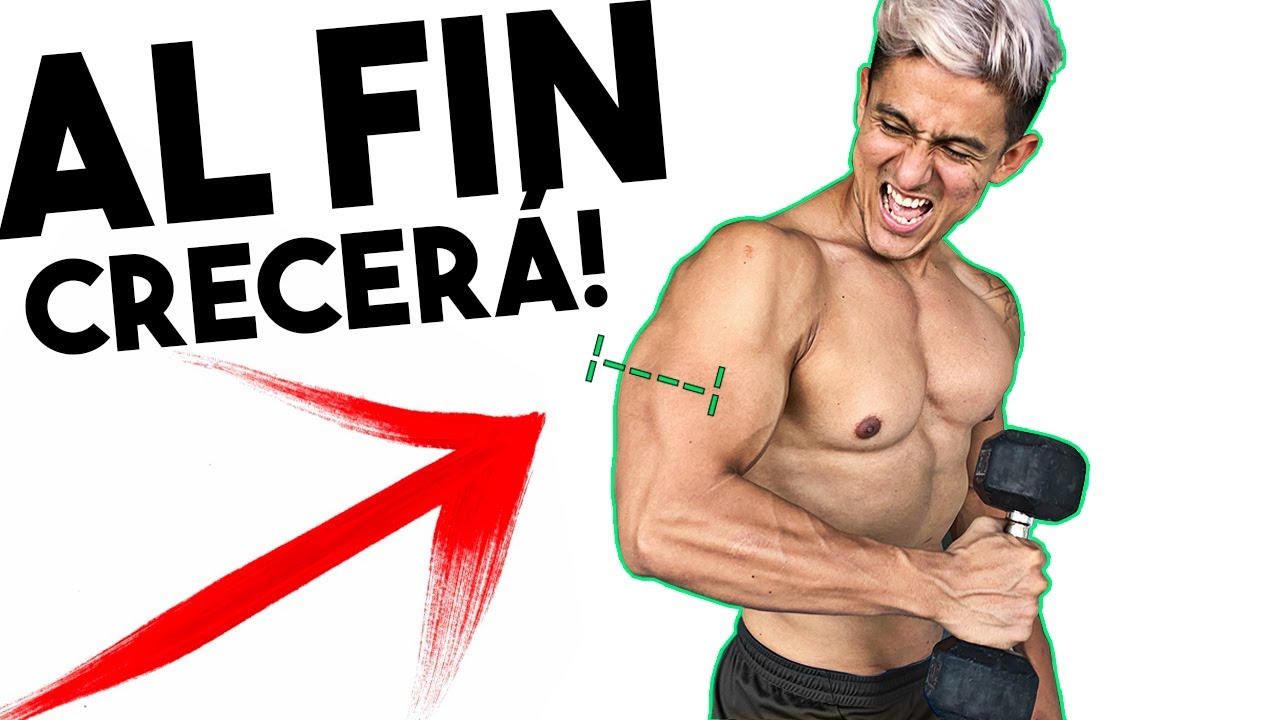 Rutina con MANCUERNAS para TRICEPS [✅Aumenta CENTIMETROS en BRAZOS!!!]