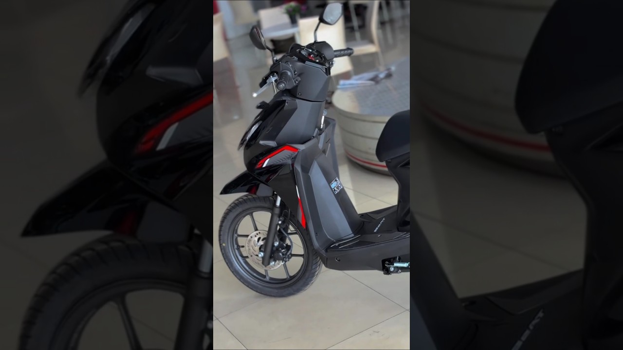 NEW HONDA BEAT CBS STRIKING STRIPING BLACK