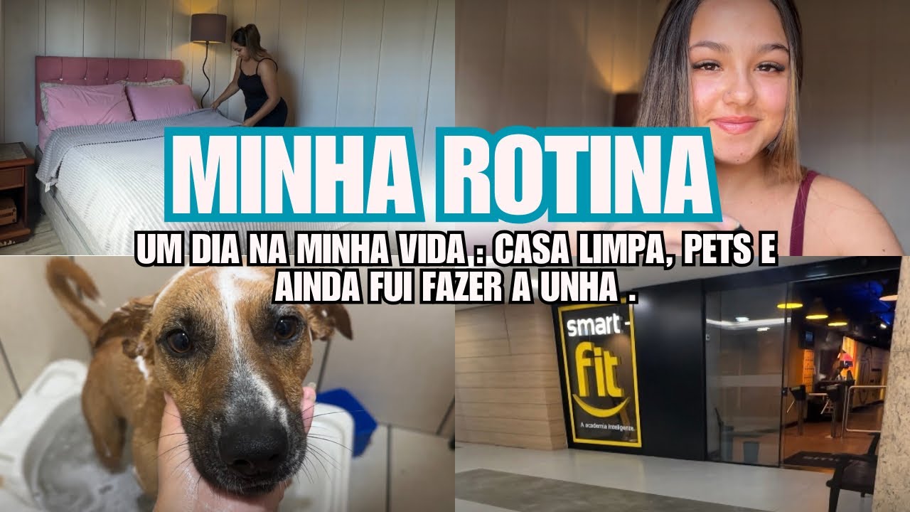 MINHA ROTINA | FAXINA NA CASA + DIA DIA 
