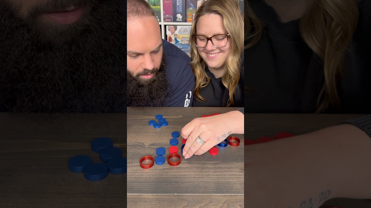 We Love This Strategy Game! Come Play Ringo With Us!! #boardgames #gamenight #fun #asmodeepartner