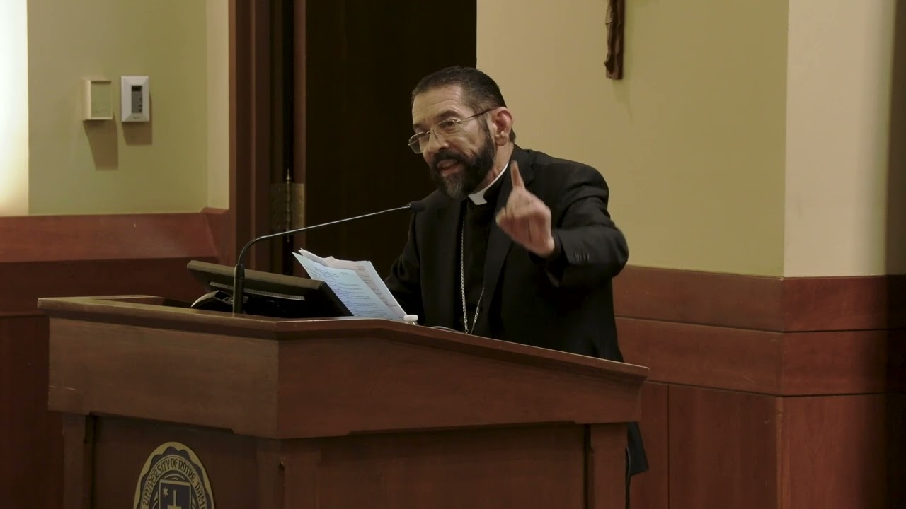 Bishop Daniel E. Flores, Brownsville, on 