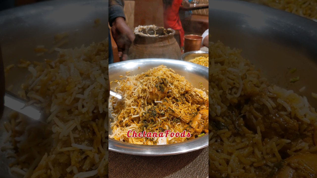 Pot Biryani Unlocking🤤 కుండ బిర్యానీ😍 Hyderabadi Chicken Dum Biryani, Kunda Biryani #claypot #nonveg
