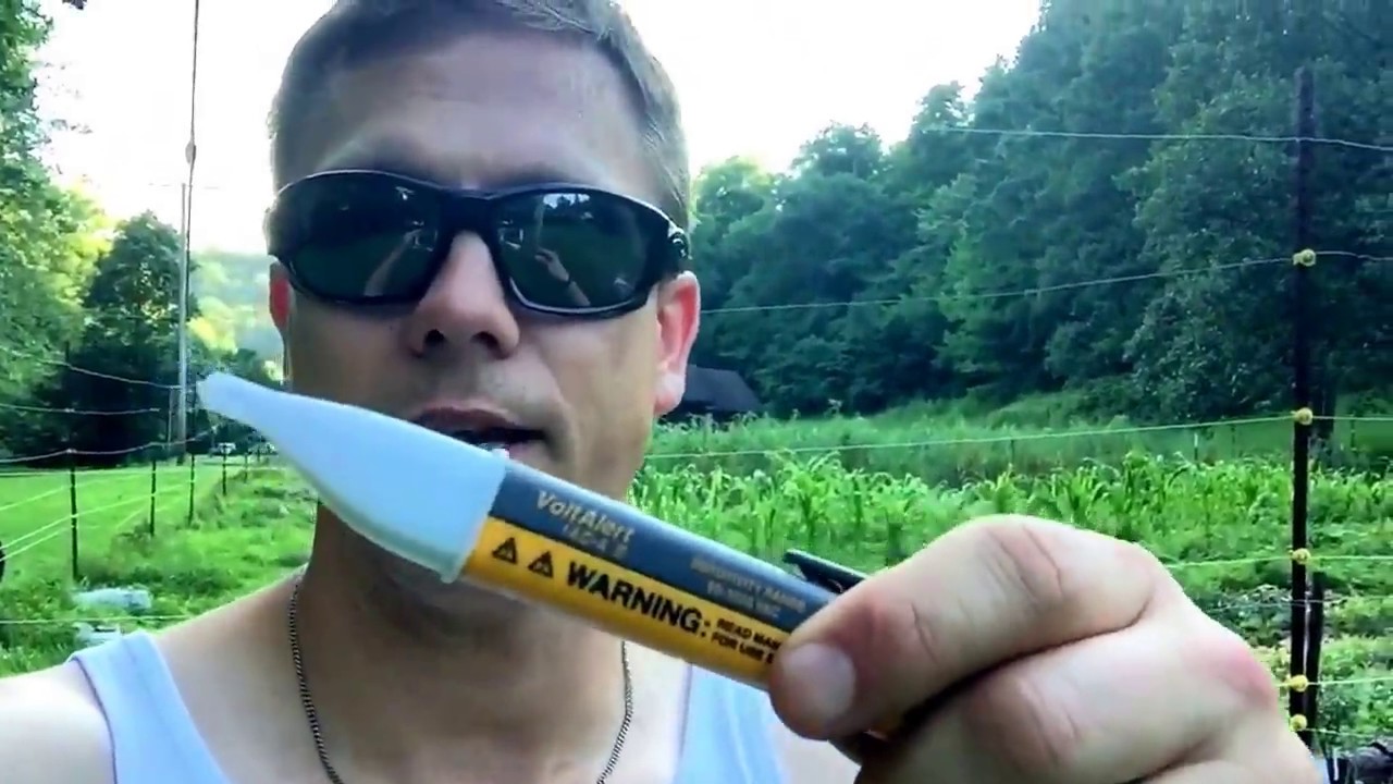 Как проверить электрический забор.