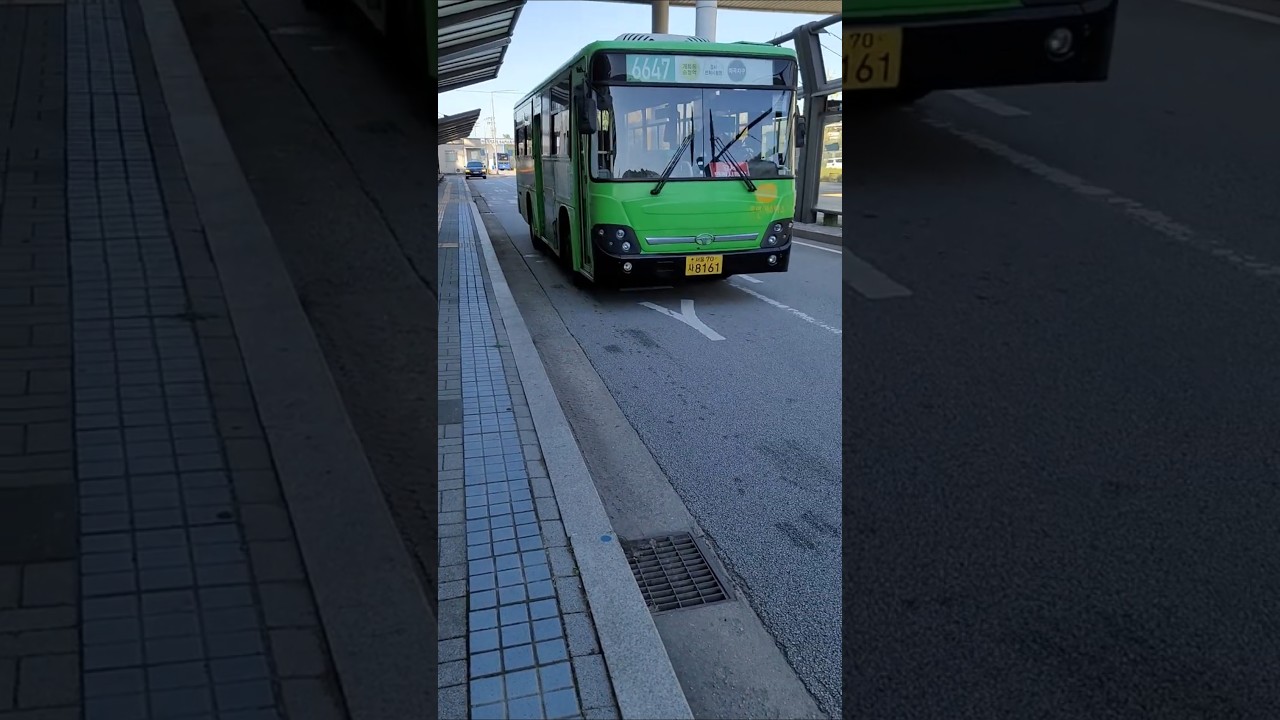 6647번 BS090 F/L 탑승