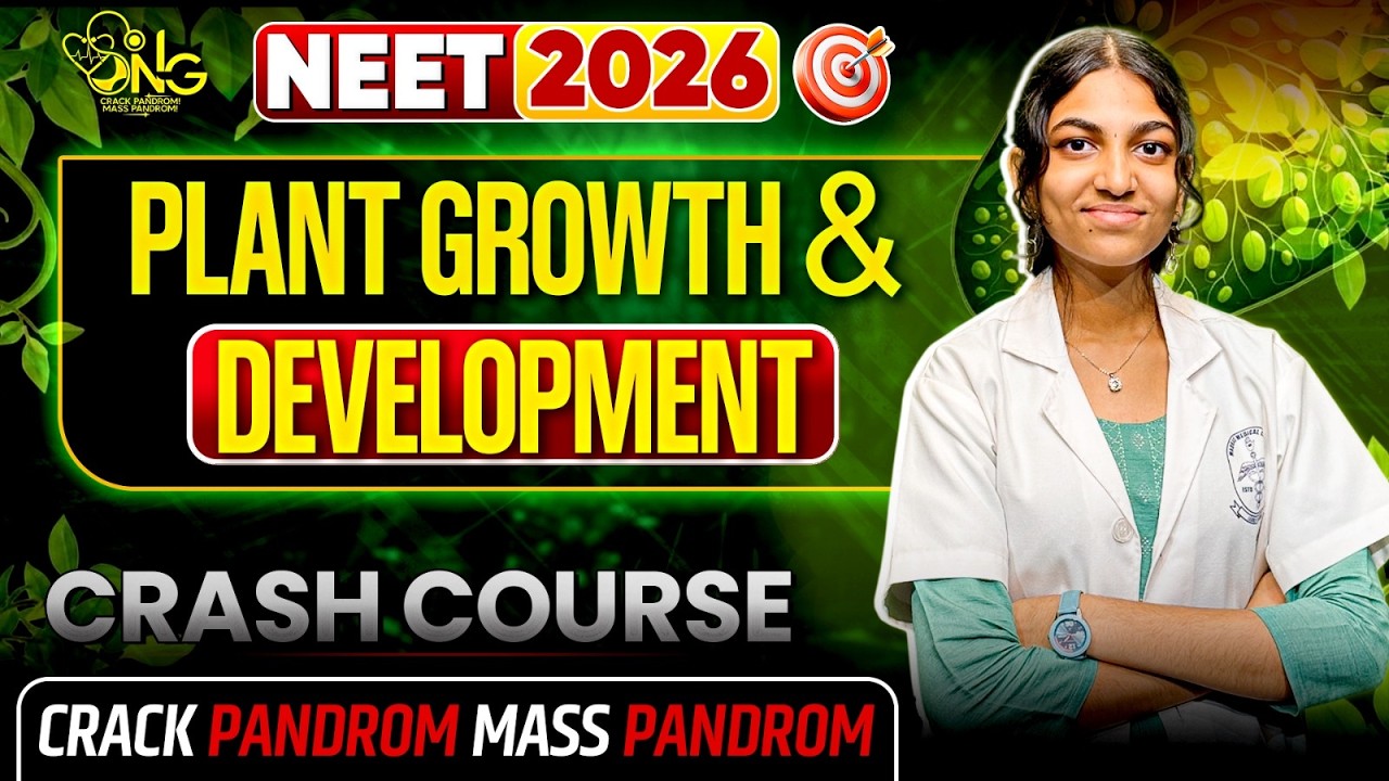 PLANT GROWTH & DEVELOPMENT- ONE SHOT🔥💯VIDAMUYARCHI 2.0 NEET 2026💛🤟BY MMC MEDICO💛🤟#neet2026