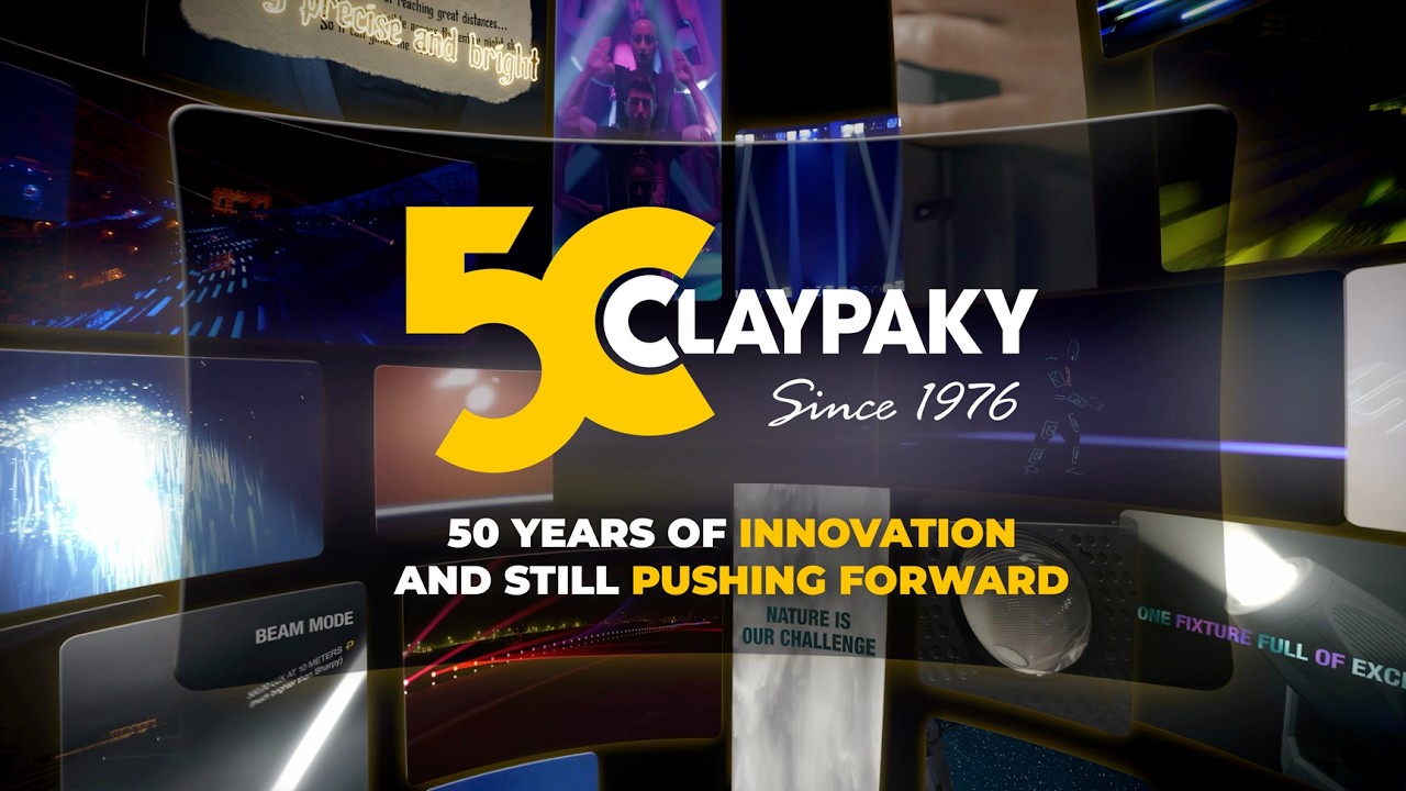 Claypaky: 50 Years of innovation and still pushing forward | EP01