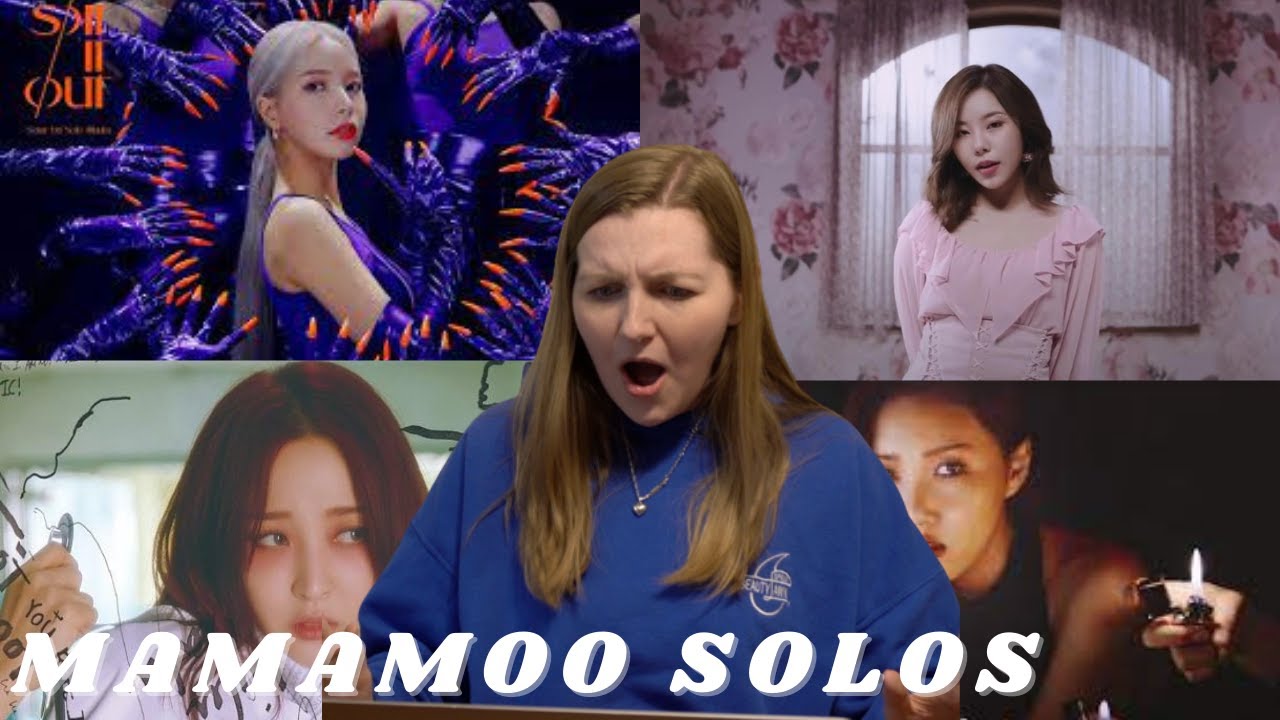 MAMAMOO SOLOS!! | Hwasa - Maria, Whee In - Make Me Happy, Solar - Spit It Out & Moonbyul - Lunatic