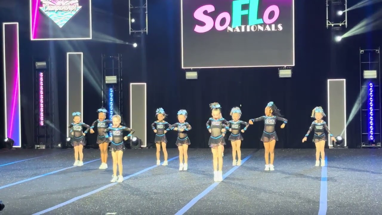 2025-2026 CGA Tiny Tide East Coast Championships West Palm Beach Florida Day 2 @CGAcheer 