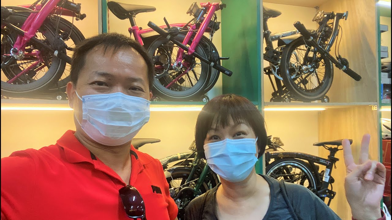 LIOW VIDEO: Bought PIKES Bike at BIKE STATION 选购折叠自行车