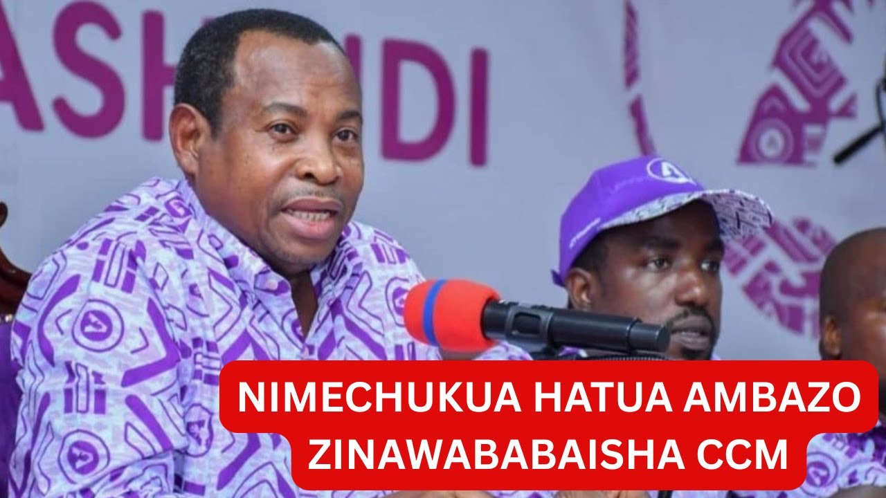 OTHMAN MASOUD AWEKA WAZI KUCHUKUA HATUA AMBAZO ZINA WABABAISHA CCM ZANZIBAR