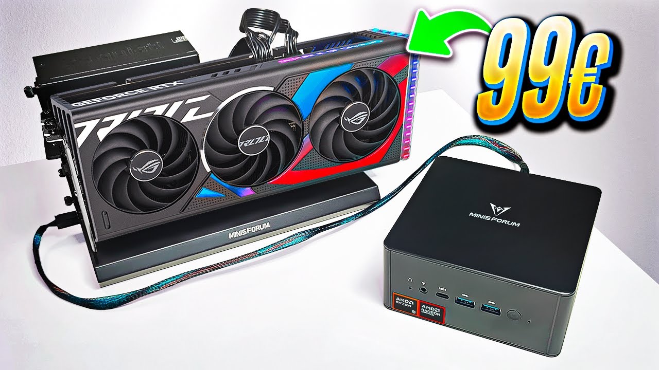 ✅ Minisforum UM890 Pro + DEG1 eGPU OCuLink: ¡El SETUP GAMER DEFINITIVO! 🎮
