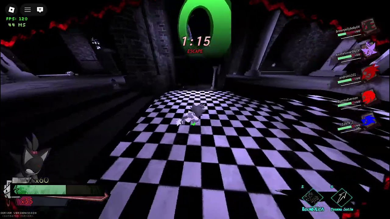 blaze vs kolossos and mildly disabled (maybe) team (idk what they were doing)
