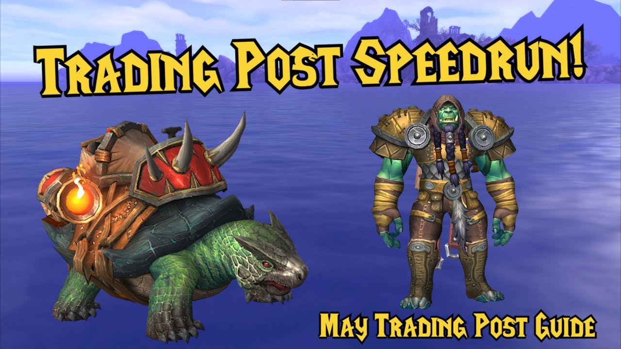 FASTEST May Trading Post Speedrun Route!! Savage Green Battle Turtle in 30 MINUTES! WoW Dragonflight