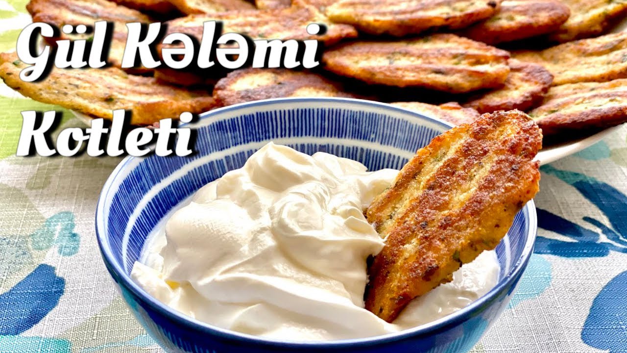 Gül Kələmi Kotleti | Vegeterian Yemək Resepti | Cauliflower Patties| Vegetarian Food İdea |