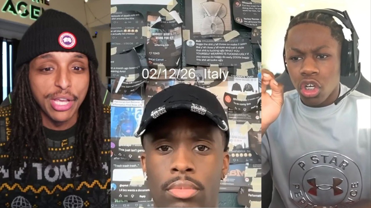 Streamers LOSE IT Reacting to Kai Cenat INSANE Hate Wall