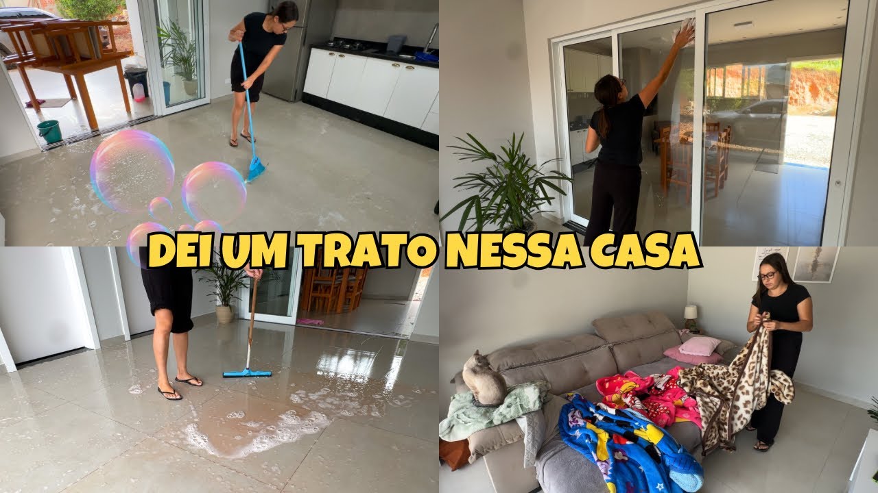 FAXINA CONTRA A SUJEIRA 🫧 DEI UM TRATO NA CASA 🏡 