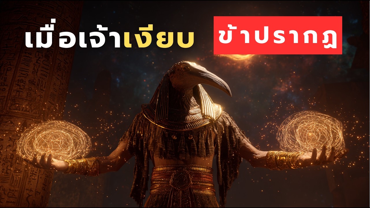 เจ้าคือผู้เลือกเส้นทาง ส่วนข้าเป็นเพียงผู้ชี้บันได — by Thoth