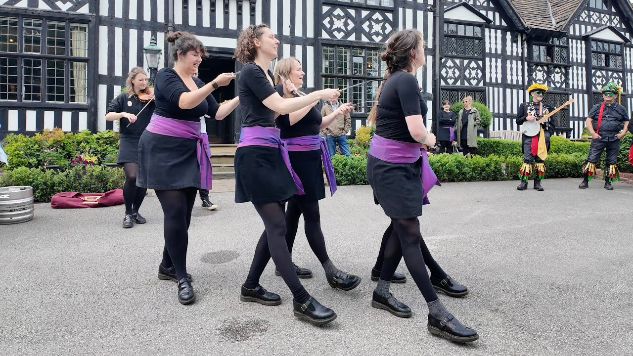 Silver Flame Rapper at The Old Hall, Sandbach Day of Dance 2025
