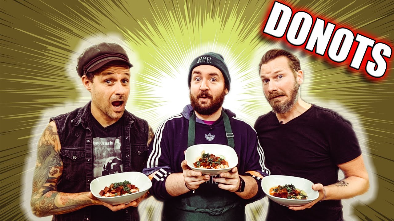 Das LIEBLINGSESSEN von den DONOTS
