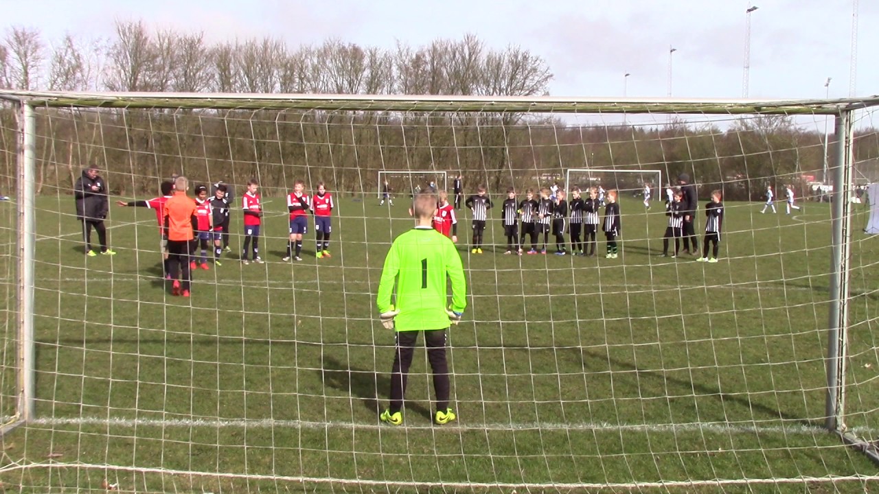 Brande IF U11 VS Frederikssund 25 marts 2017. Straffespark