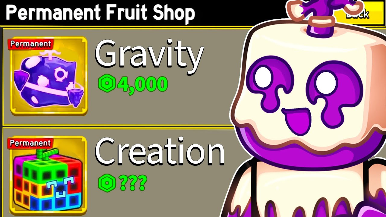 BLOX FRUITS React to NEW GRAVITY UPDATE FRUITS!!