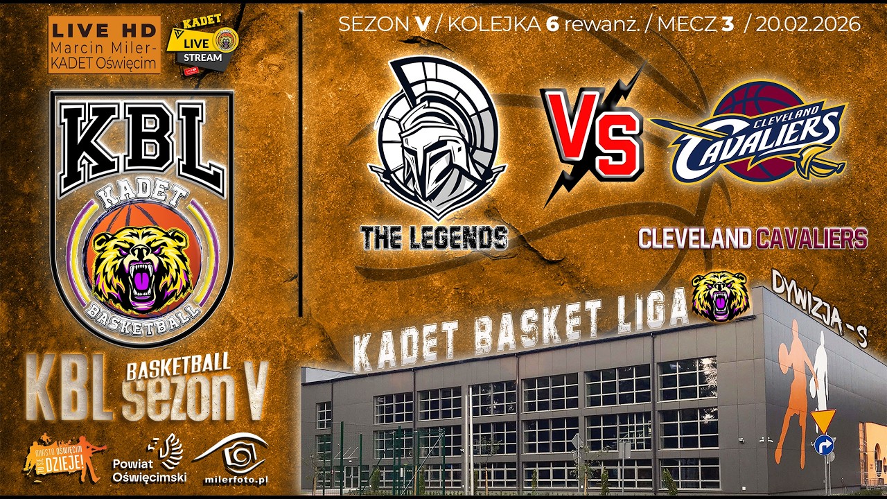 THE LEGENDS VS CLEVELAND CAVALIERS / KBL Div. S  / Kolejka 6 rewanżowa / Mecz 3 /
