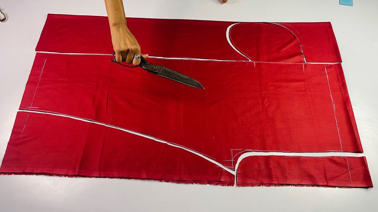 Making Perfect trouser Cutting and Stiching with Pocket / कम कपड़े में पैंट कैसे बनाए