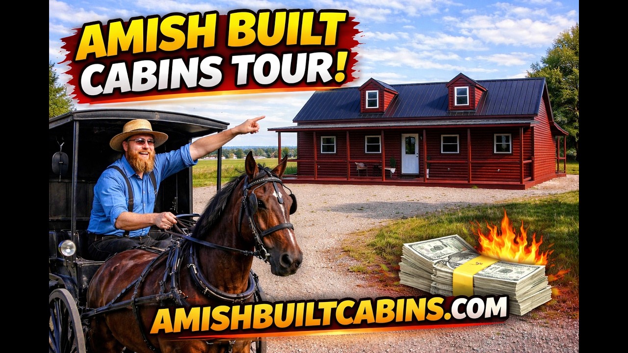 Call 812-595-4033 or visit https://amishbuiltcabins.com